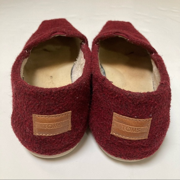 Tom's "Good Vibes" Faux Wool Shoes - Picture 4 of 9